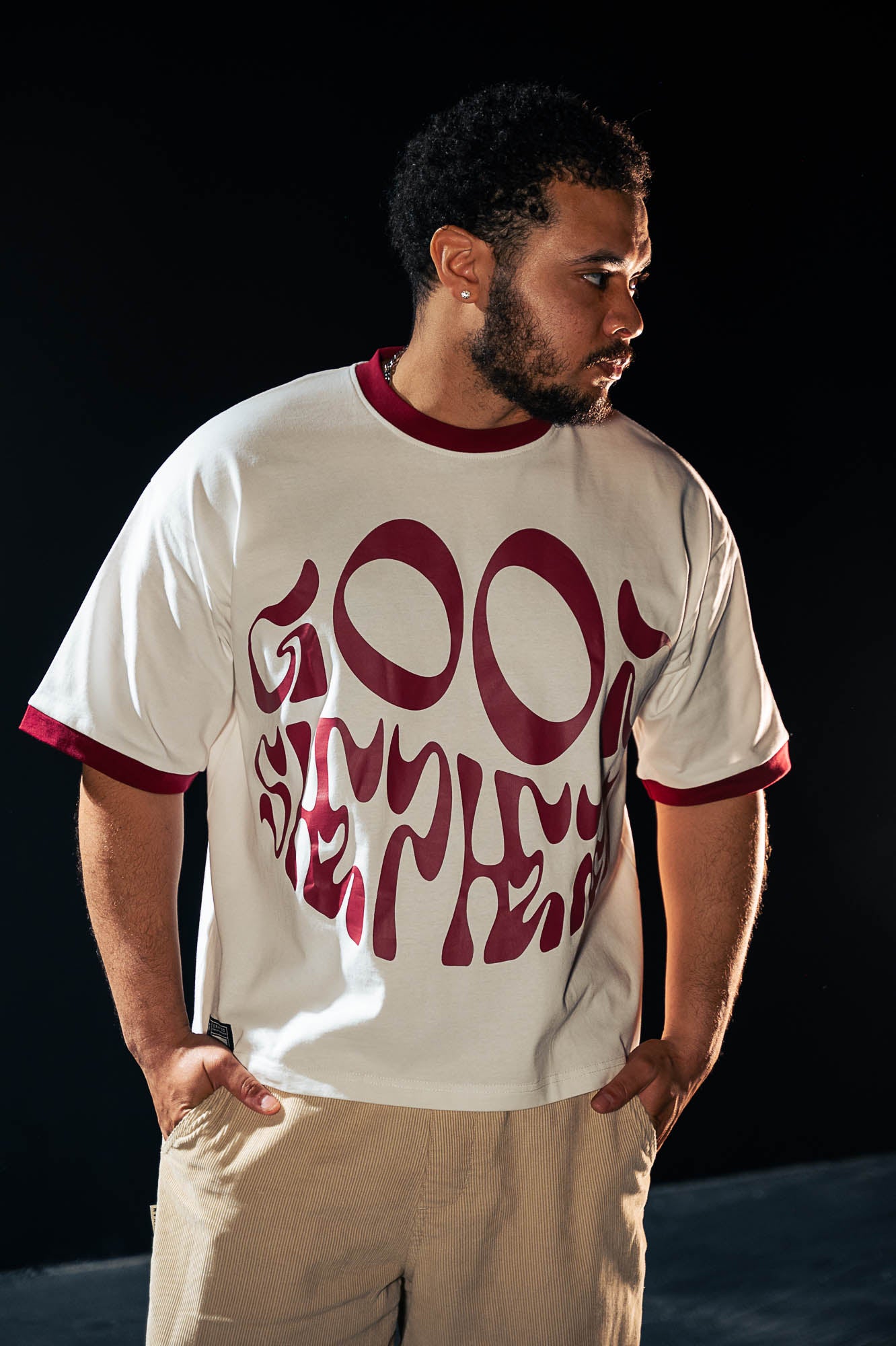 "Good Shepherd" Tee Maroon