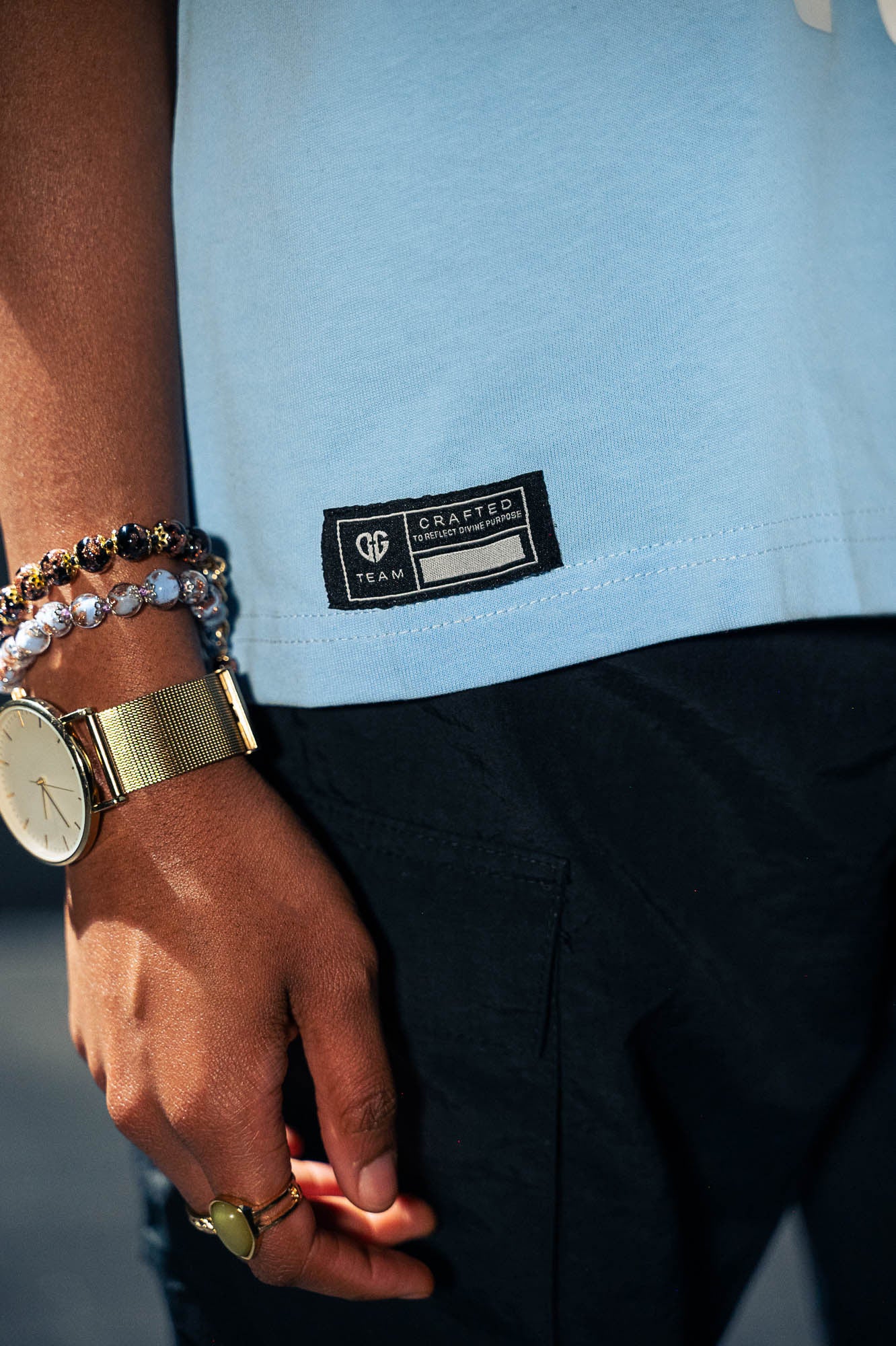 "Good Shepherd" Tee Blue