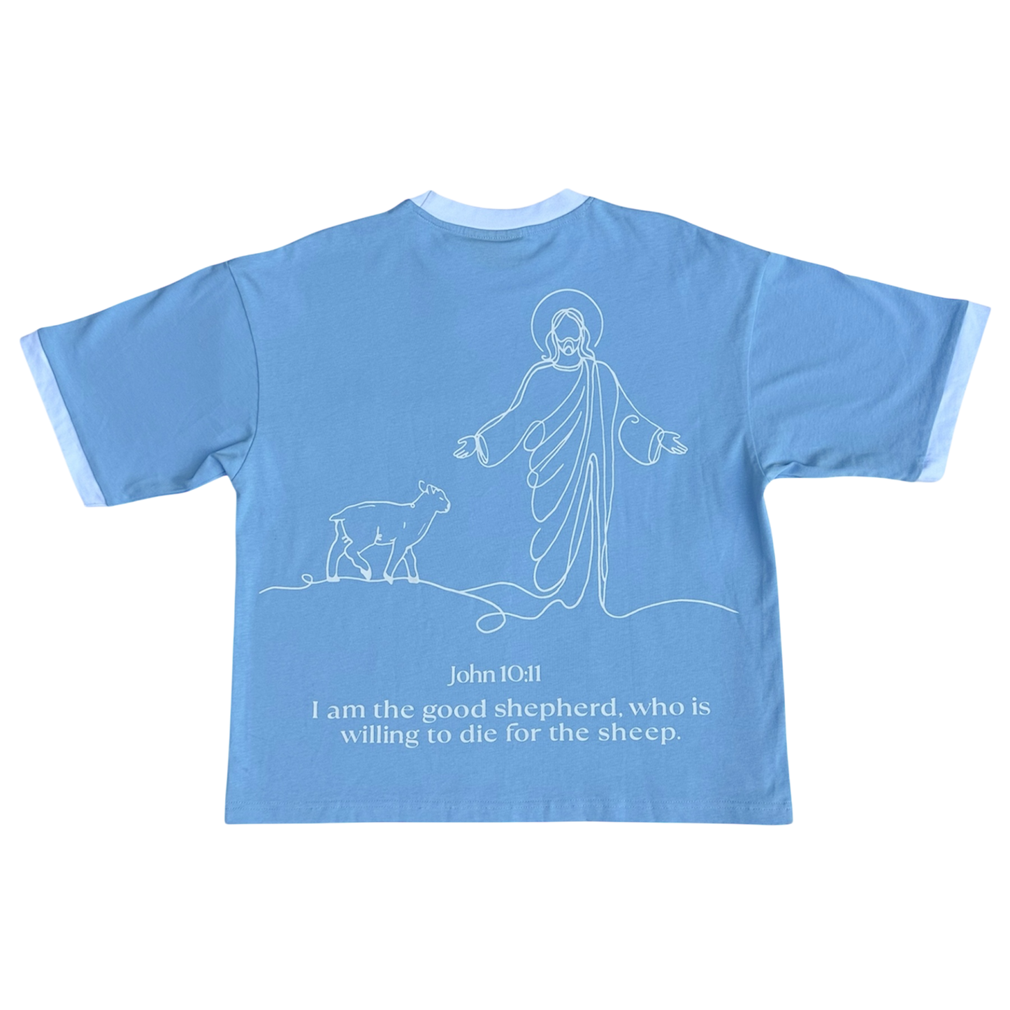 "Good Shepherd" Tee Blue