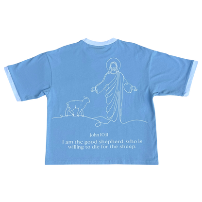 "Good Shepherd" Tee Blue